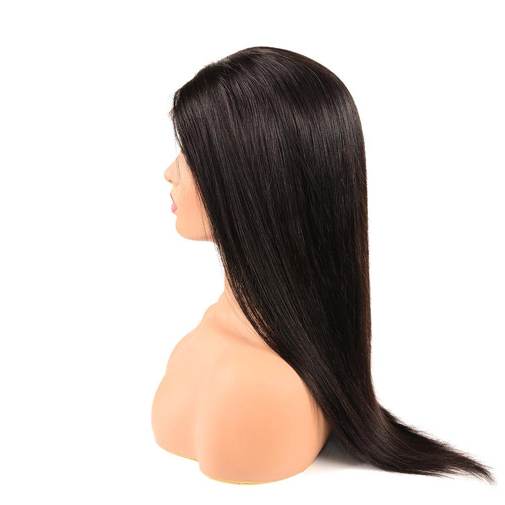 Straight & Jerry Curly Transparent 13x4 Lace Closure Wig - Seyna Hair