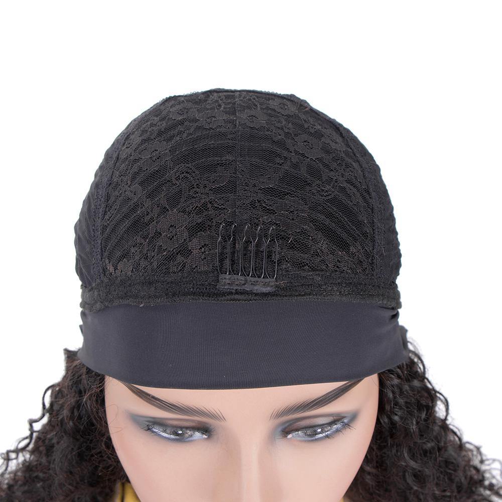 Deep Wave Headband Wig 150%-180% Density - Seyna Hair