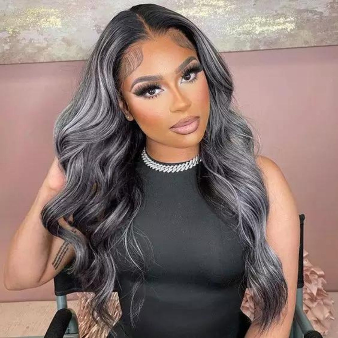 4x4 Undetectable Invisible Lace Frontal Body Wave Wig 180% Density | TRUE LACE HD - Seyna Hair