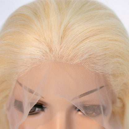 Blonde Straight 613 BOB 13X4 Frontal Lace Wig Glueless Closure - Seyna Hair