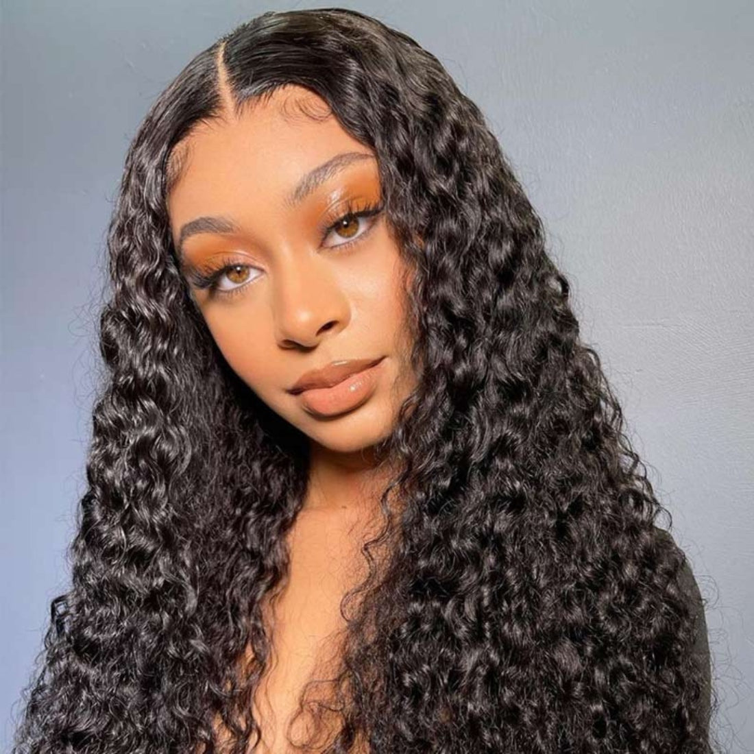 360 Transparent Lace Closure Wig Jerry Curl 180% Density Human Hair Wigs - Seyna Hair