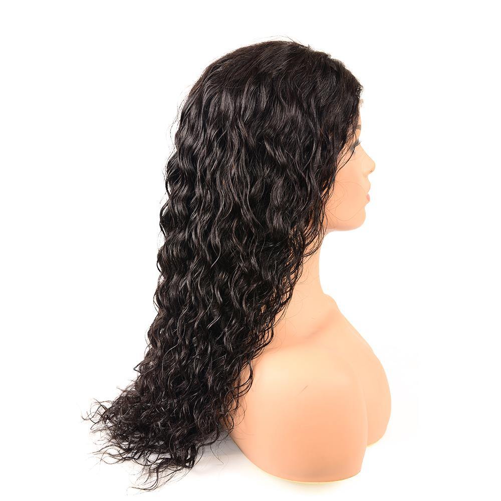 13x6 Lace Frontal Wigs Deep Wave 100% Virgin Human Hair Lace Wig with Baby Hair - Seyna Hair