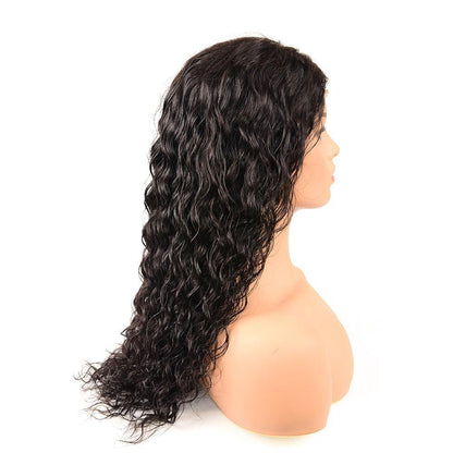 4x4 Lace Closure Wig Deep Wave 180% Density Human Hair Wig - Seyna Hair