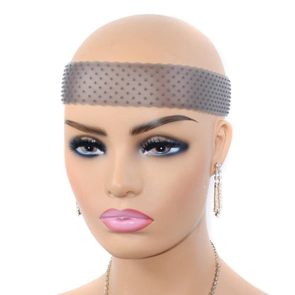 Soft Transparent Headband Fix Wig, Band Elastic Non-Slip Silicone Wig Grip Band For Wear Wigs - Seyna Hair