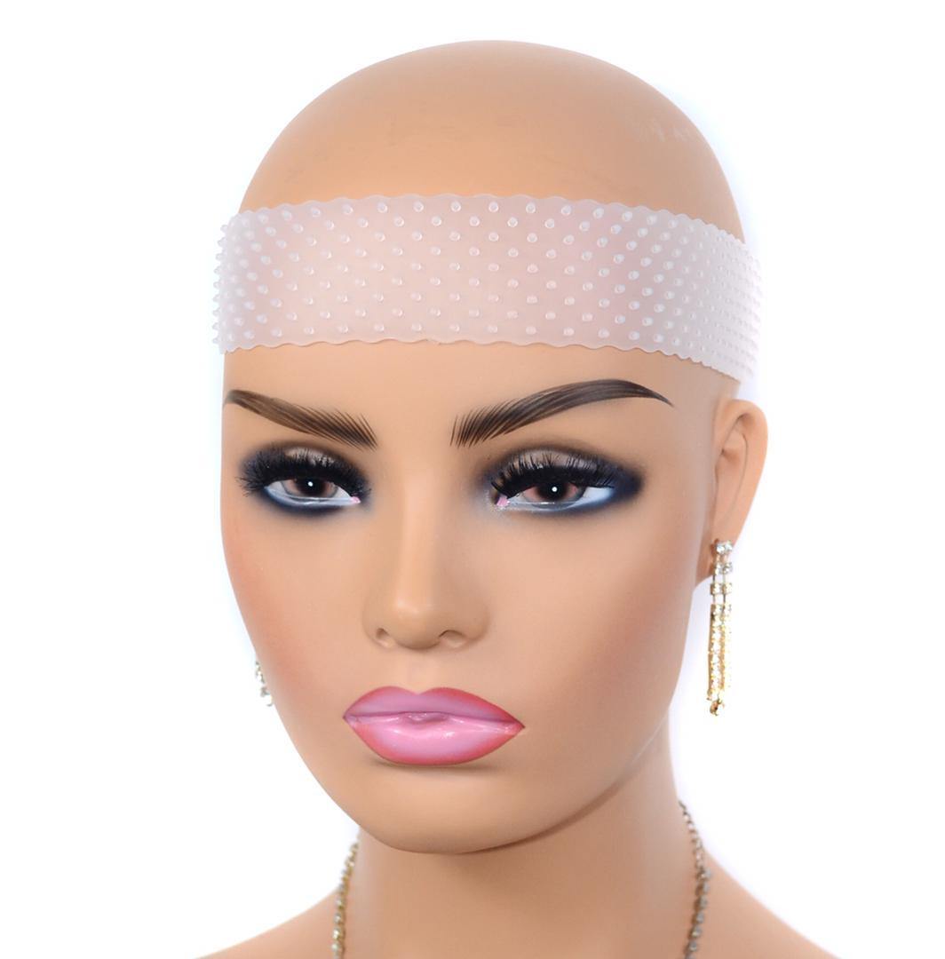 Soft Transparent Headband Fix Wig, Band Elastic Non-Slip Silicone Wig Grip Band For Wear Wigs - Seyna Hair
