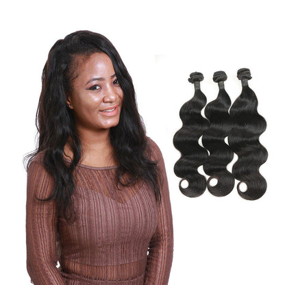 Brazilian Body Wave 3 Bundles 100% Human Hair Extension Weaves - Seyna Hair