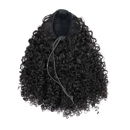 Drawstring Ponytail Kinky Curly 100% Human Hair - Seyna Hair