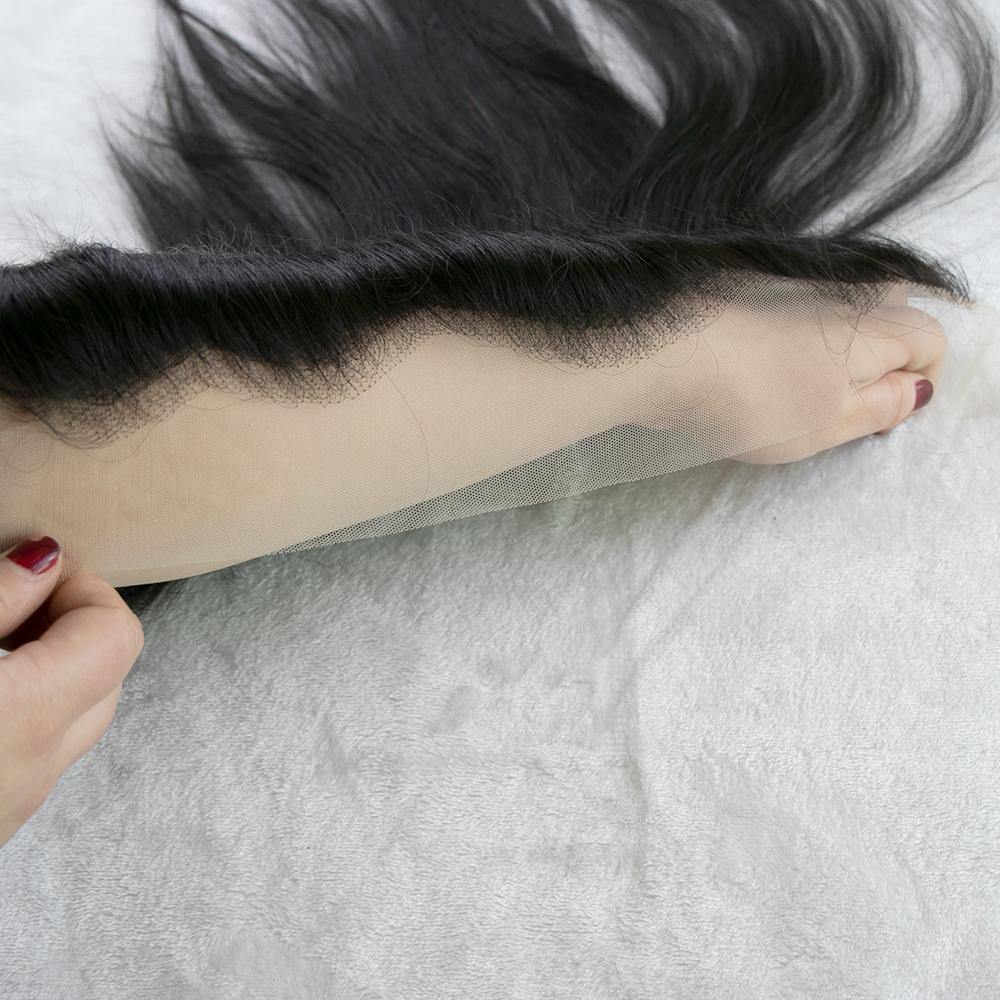 Transparent 13x4 Lace Frontal Closure Brazilian Straight Virgin Hair - Seyna Hair