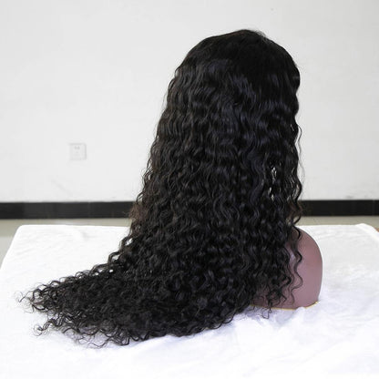 4x4 Lace Closure Wig Water Wave 180% Density Human Hair Wig - Seyna Hair